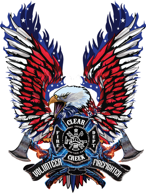 Clear Creek Fire Protection Area, Protection Class - Firefighter Fire Dept - Gi Dog Tag Keychain - Super Clipart (500x657), Png Download