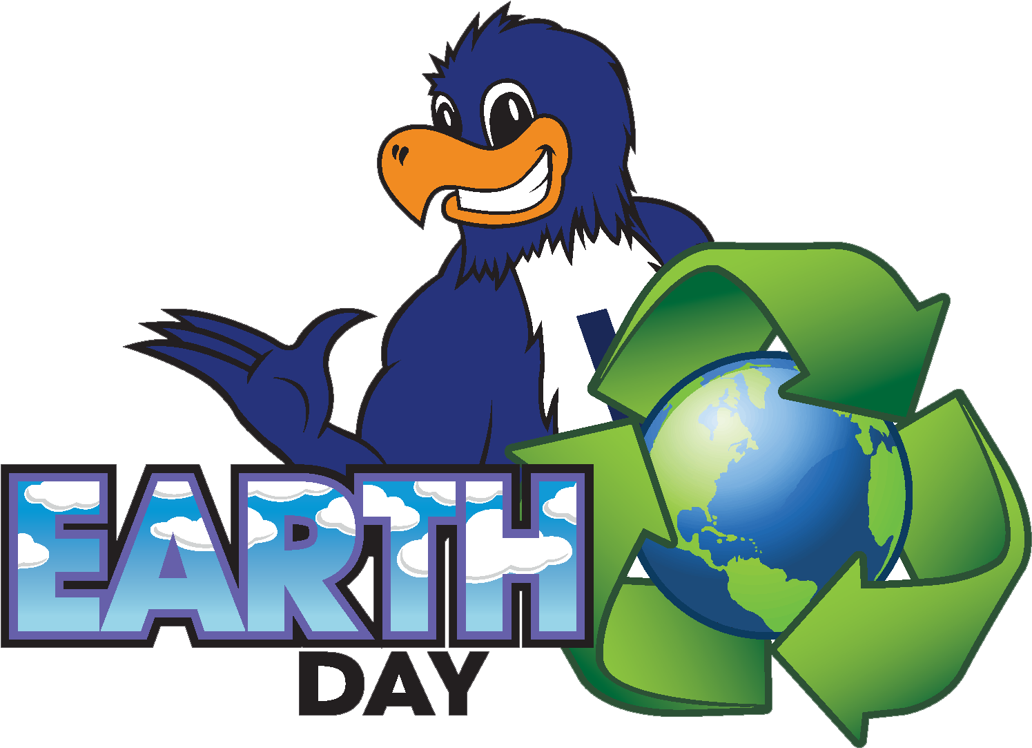 Herbie Earth Day - Cartoon Clipart (1700x1260), Png Download