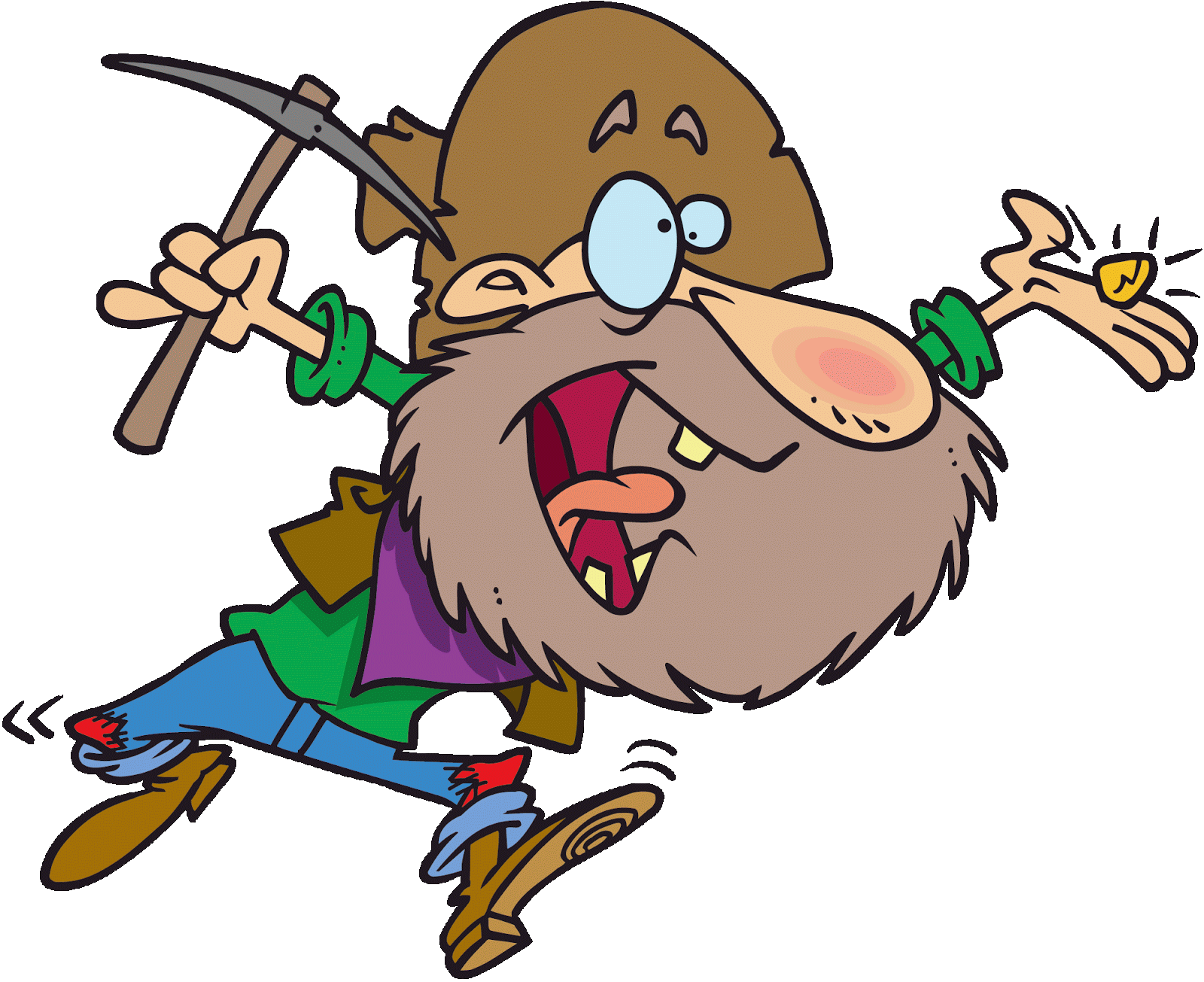 The Corporate Board Game And The Gold Rush Kardos - Gold Rush Miner Gif Clipart (998x814), Png Download