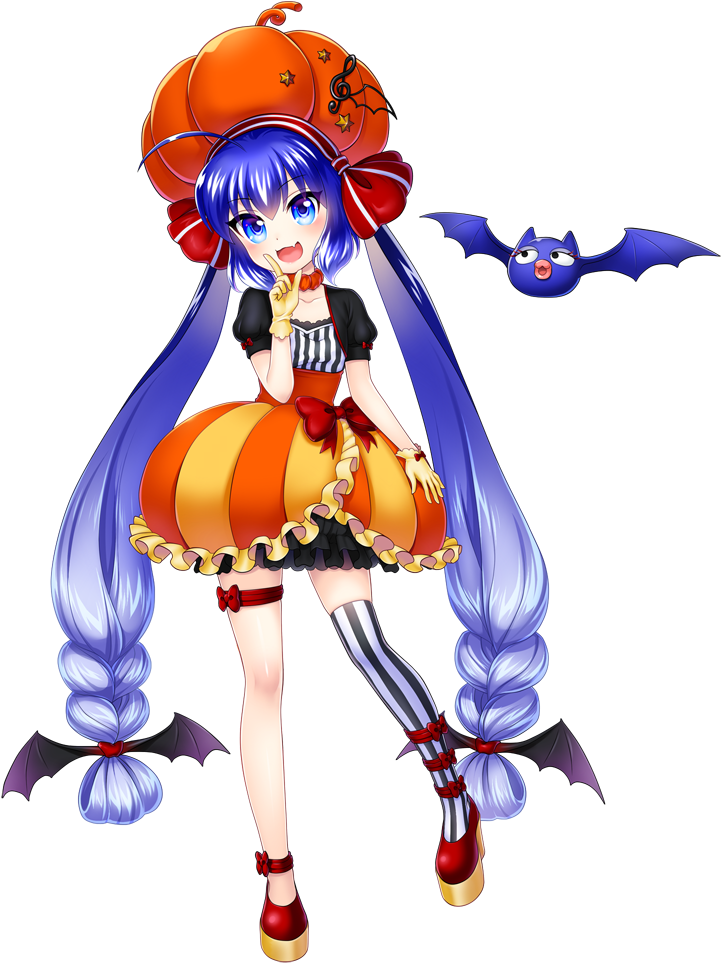 Halloween Una - Una Otomachi Clipart (750x1000), Png Download