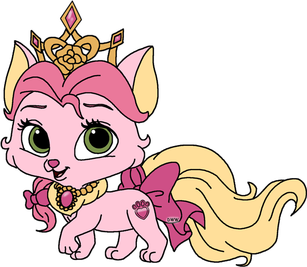 Palace Pets Clipart Amp Palace Pets Clip Art Images - Disney Princess Palace Pet Rouge - Png Download (650x552), Png Download