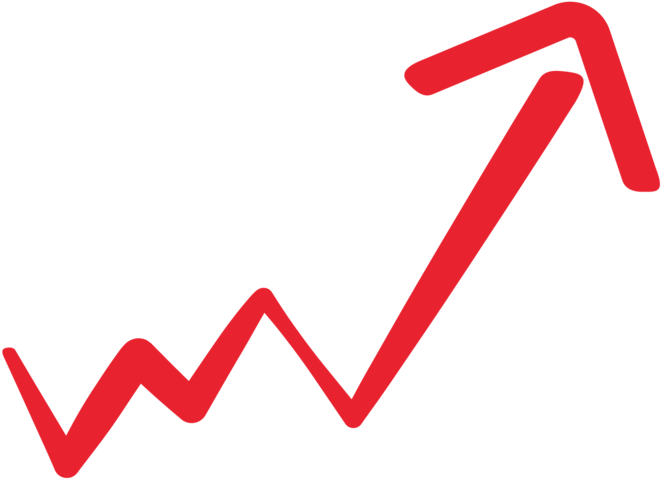 Icon Of An Arrow Pointing Upward, Depicting Our Evidence-based Clipart (768x768), Png Download