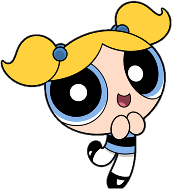 Bubbles Powerpuff Girls Png Transparent - Powerpuff Girls Bubbles Clipart (800x962), Png Download