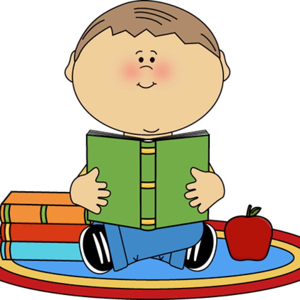 Banner Freeuse Library Child Earth Hatenylo Com Clip - Clip Art Reading A Book - Png Download (1024x1024), Png Download