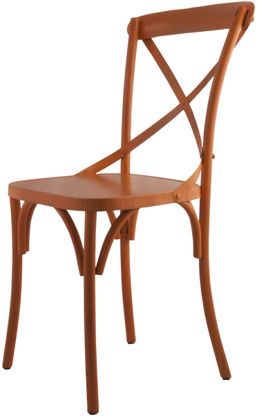 Chair In Metal "bera" - Chair Clipart (650x650), Png Download