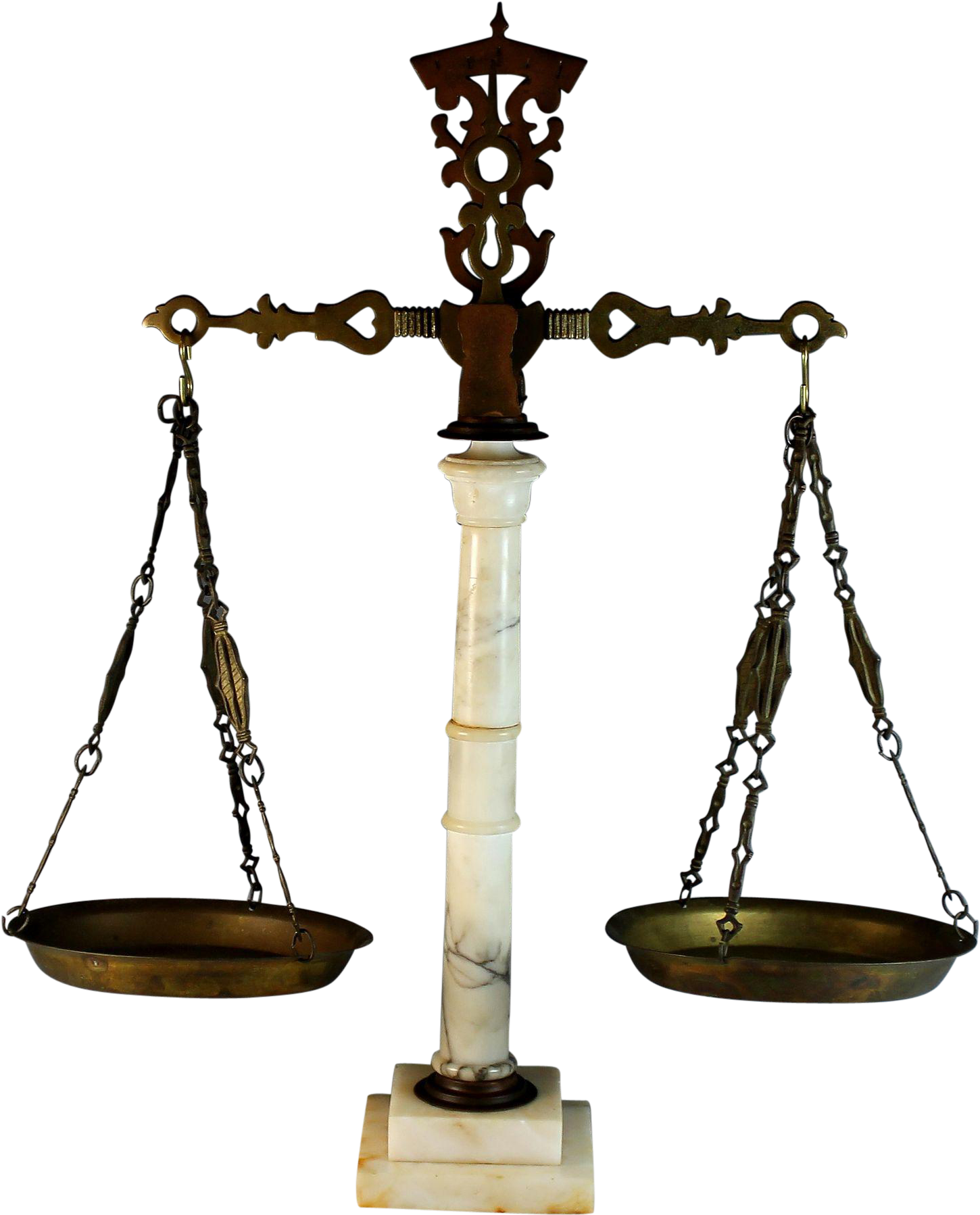 Vintage White Carved Marble And Brass Metal Ornate - Workplace Equity Clipart (1797x1797), Png Download