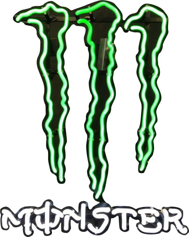 Monster Energy Clipart Monstar - Monster Sign Png Transparent Png (637x800), Png Download