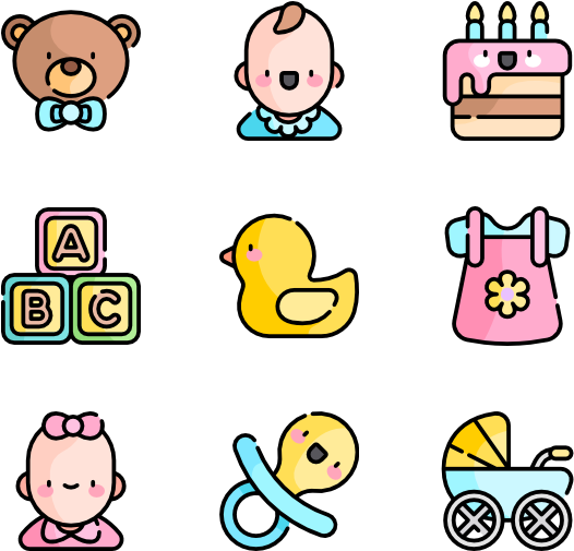 Baby Shower - Openclipart - Png Download (600x564), Png Download