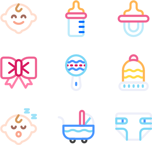 Baby Clipart (600x564), Png Download