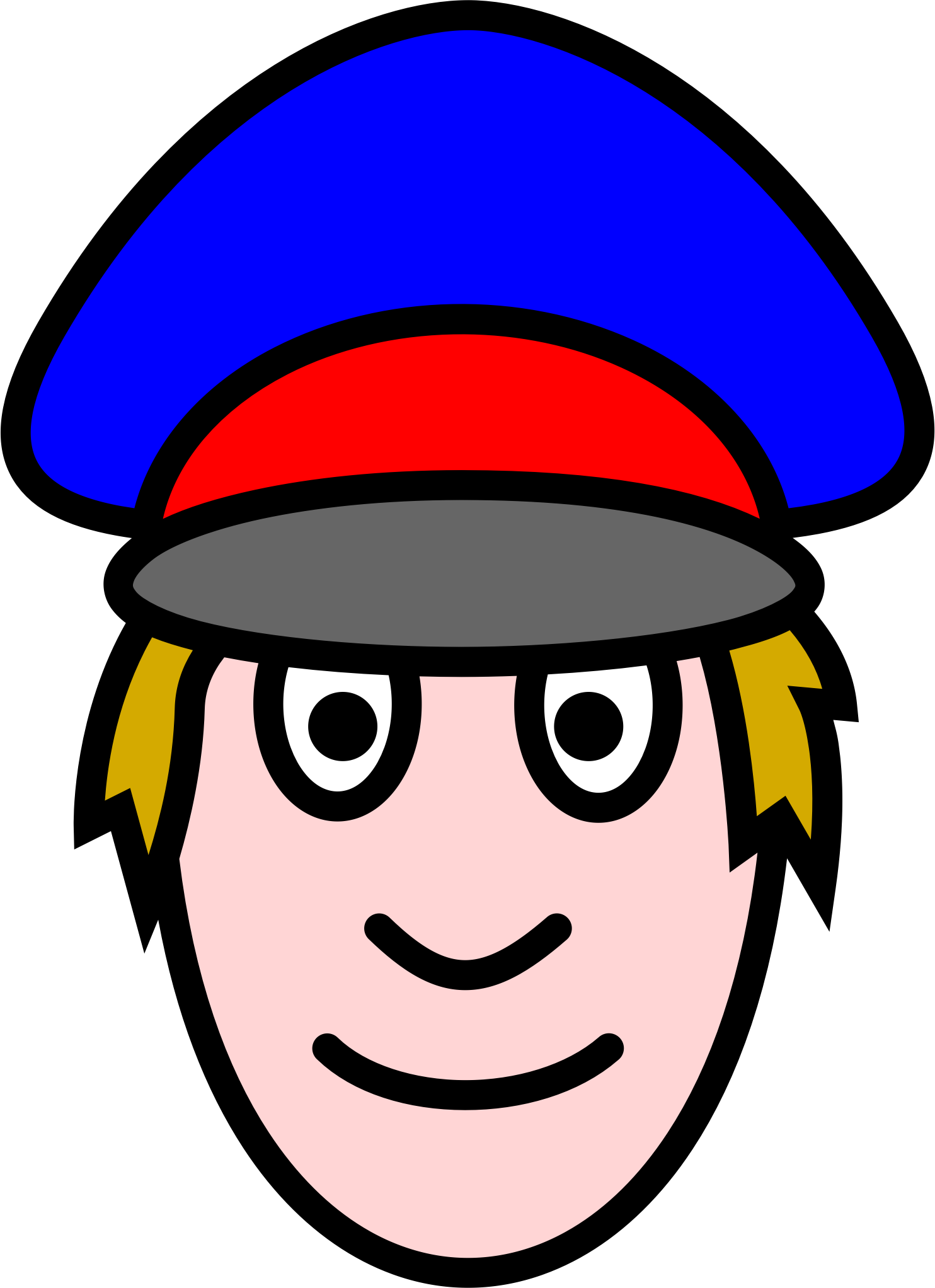 Big Image - Police Officer Clipart (1484x2044), Png Download
