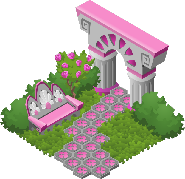 Royal Garden - Royal Garden Aj Clipart (621x600), Png Download