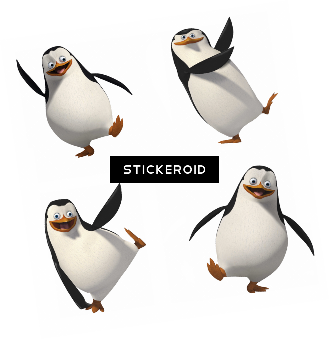 Penguins Of Madagascar Clipart (1082x1112), Png Download