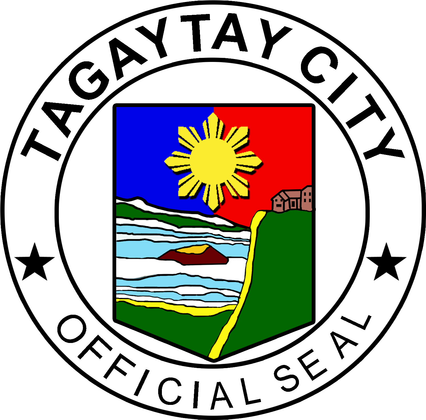 Tagaytay City - Cagayan National High School Logo Clipart (1500x1500), Png Download