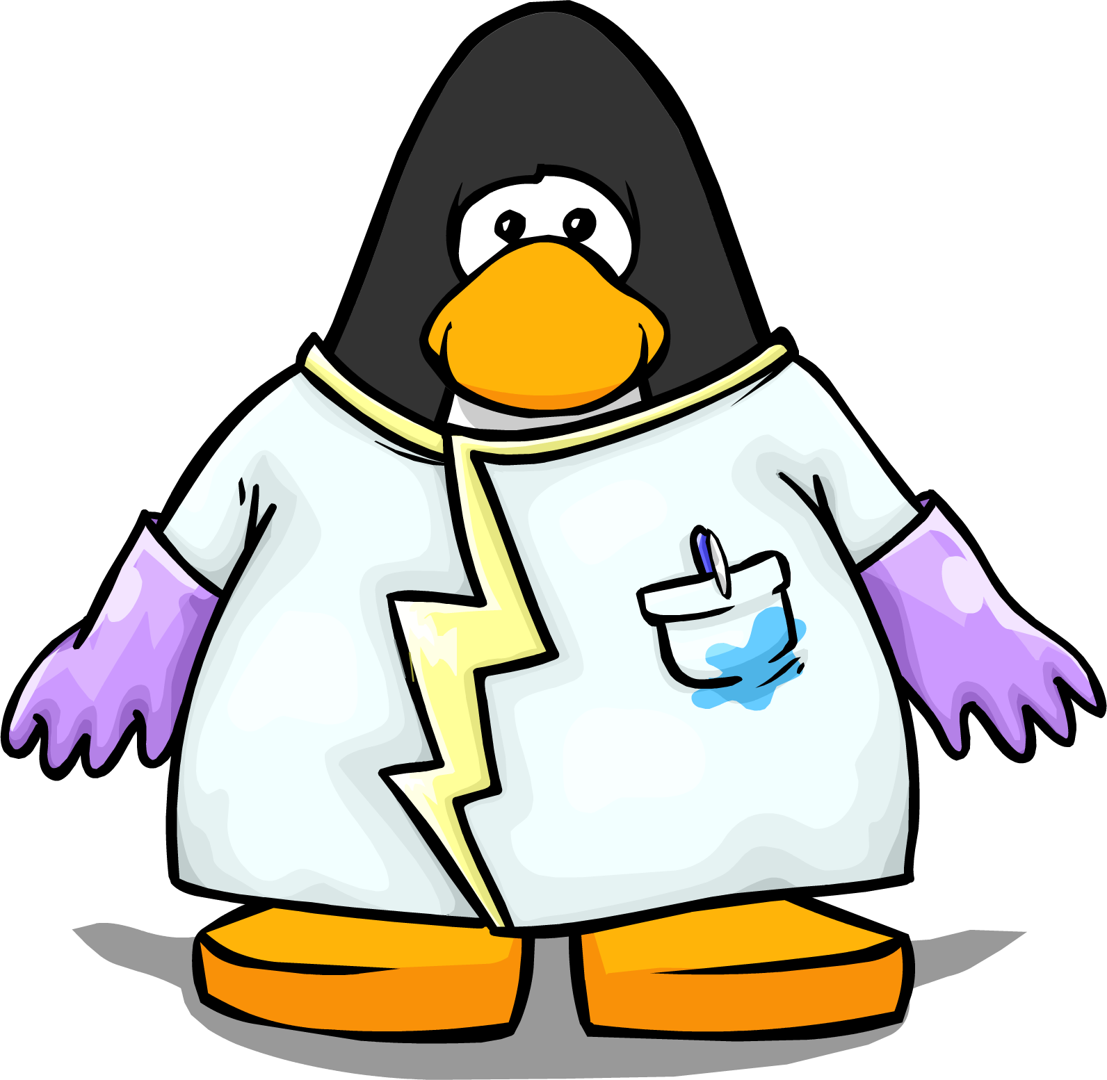 Scientist Clipart Penguin - Scientist Png Transparent Png (1592x1554), Png Download