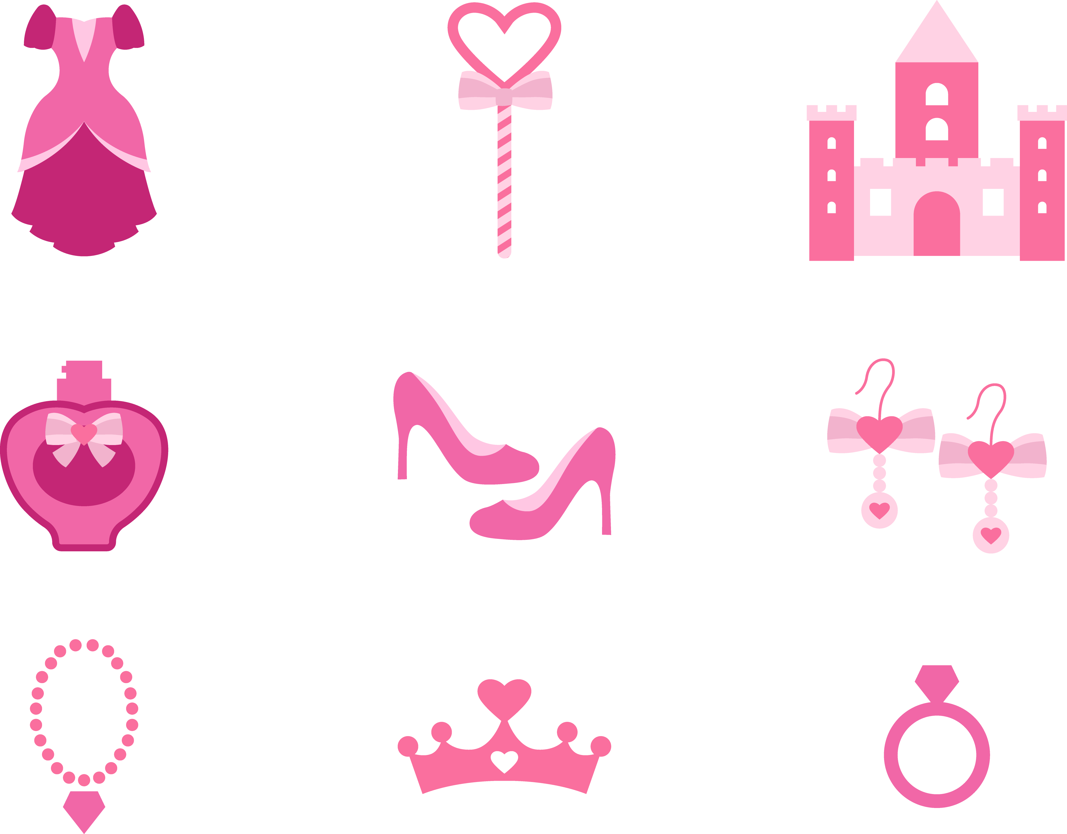 Crown Clip Cute - Disney Park Vector Icons - Png Download (4188x3272), Png Download