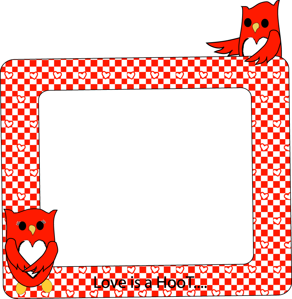 Clipart Frames Owl - Owl Frame Transparent - Png Download (942x965), Png Download