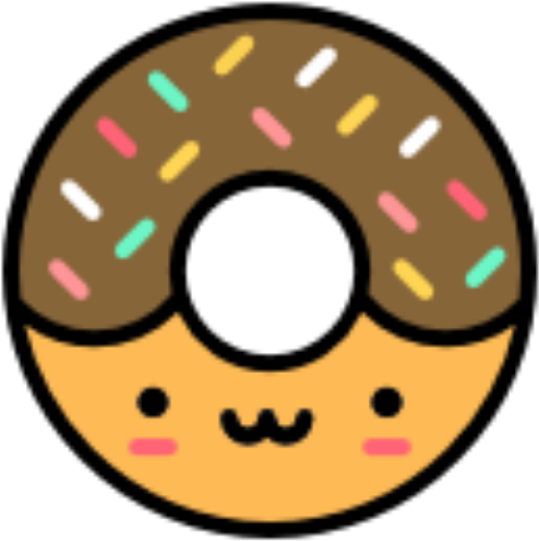Cute Donuts Clipart (750x813), Png Download