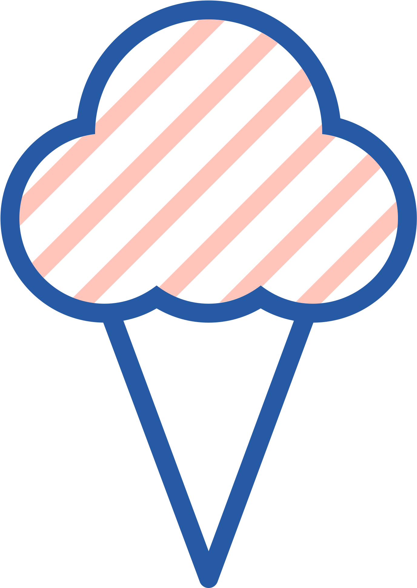 Cone Clipart Melted - Scalable Vector Graphics - Png Download (2000x2000), Png Download