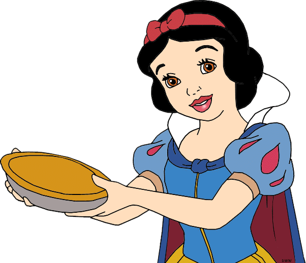 Biancaneve E I Sette Nani Images Snow White Clipart - Snow White Clipart Gif - Png Download (602x518), Png Download