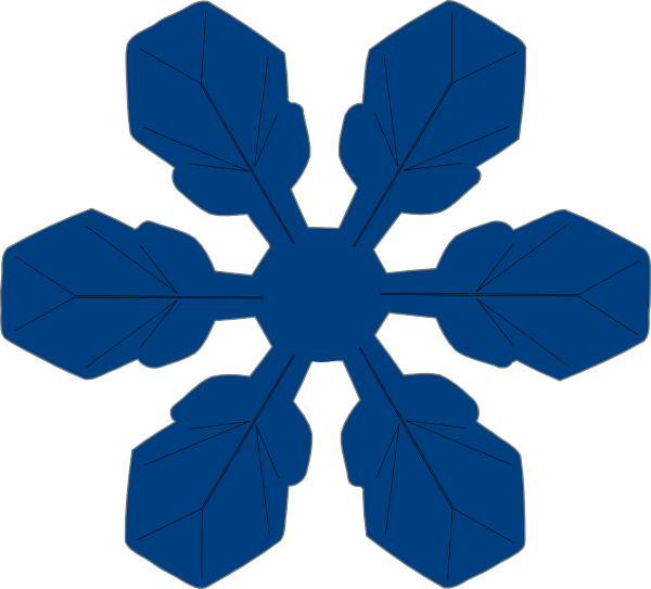 Snowflake Svg Clip Arts 600 X 543 Px - Png Download (600x543), Png Download