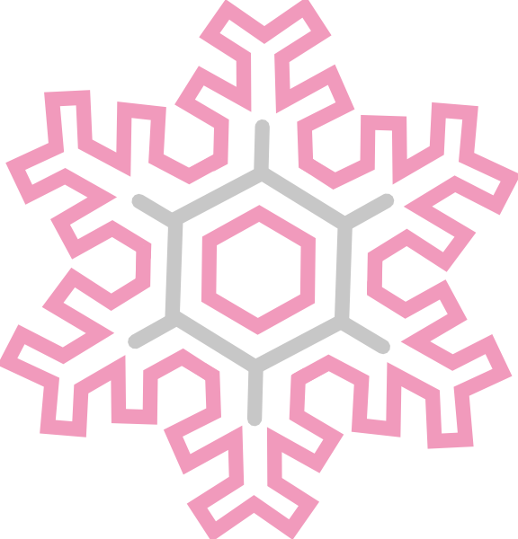 Snowflake Clip Art - Png Download (576x600), Png Download