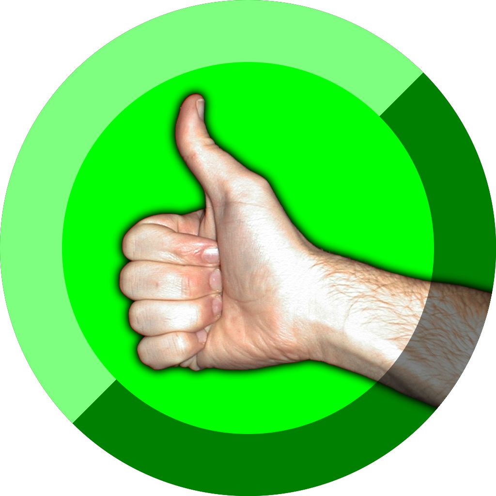 Thumbs Up Clipart 16, Buy Clip Art - Types Of Thumbs Up - Png Download (1024x1024), Png Download