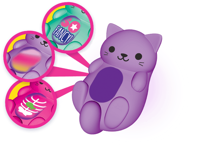 The Heat From Your Hand Will Reveal One Of The 18 Unique - Cartoon Clipart (647x508), Png Download