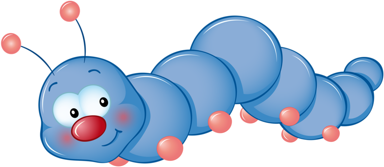 Фото, Автор Soloveika На Яндекс - Süsse Raupe Clipart (800x384), Png Download