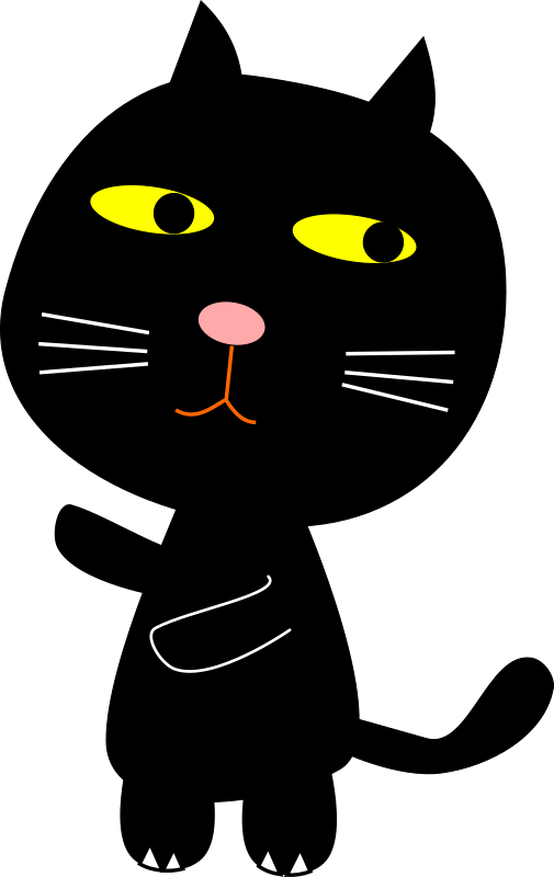 Medium Image - Cat Clipart (505x800), Png Download