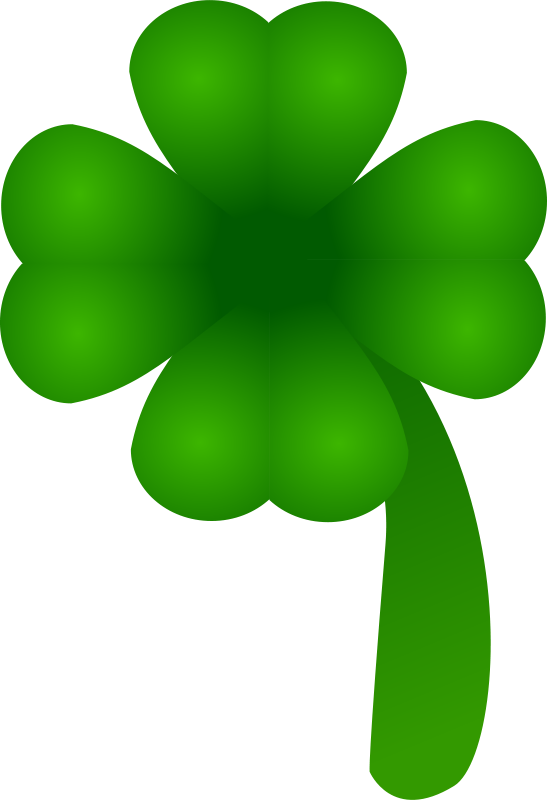 Free Dice Free Lucky Beckoning Cat Free Four-leaf Clover - Irish Four Leaf Clover S Clipart (547x800), Png Download
