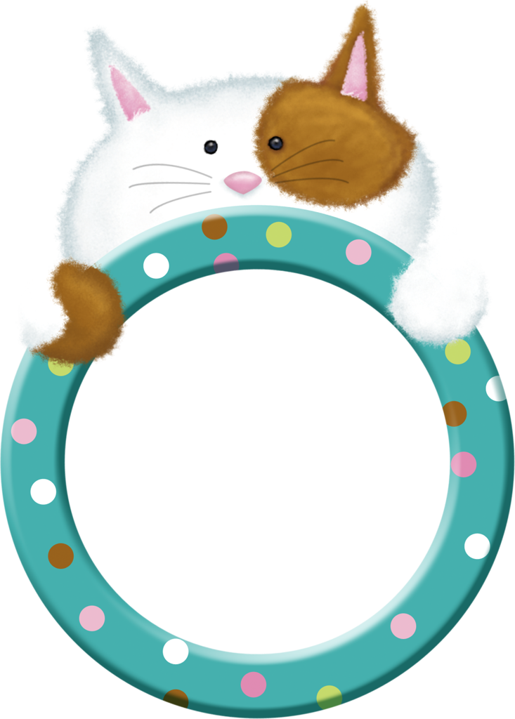 Ch B Here Kitty Clip Art Decopage - Cat - Png Download (733x1024), Png Download