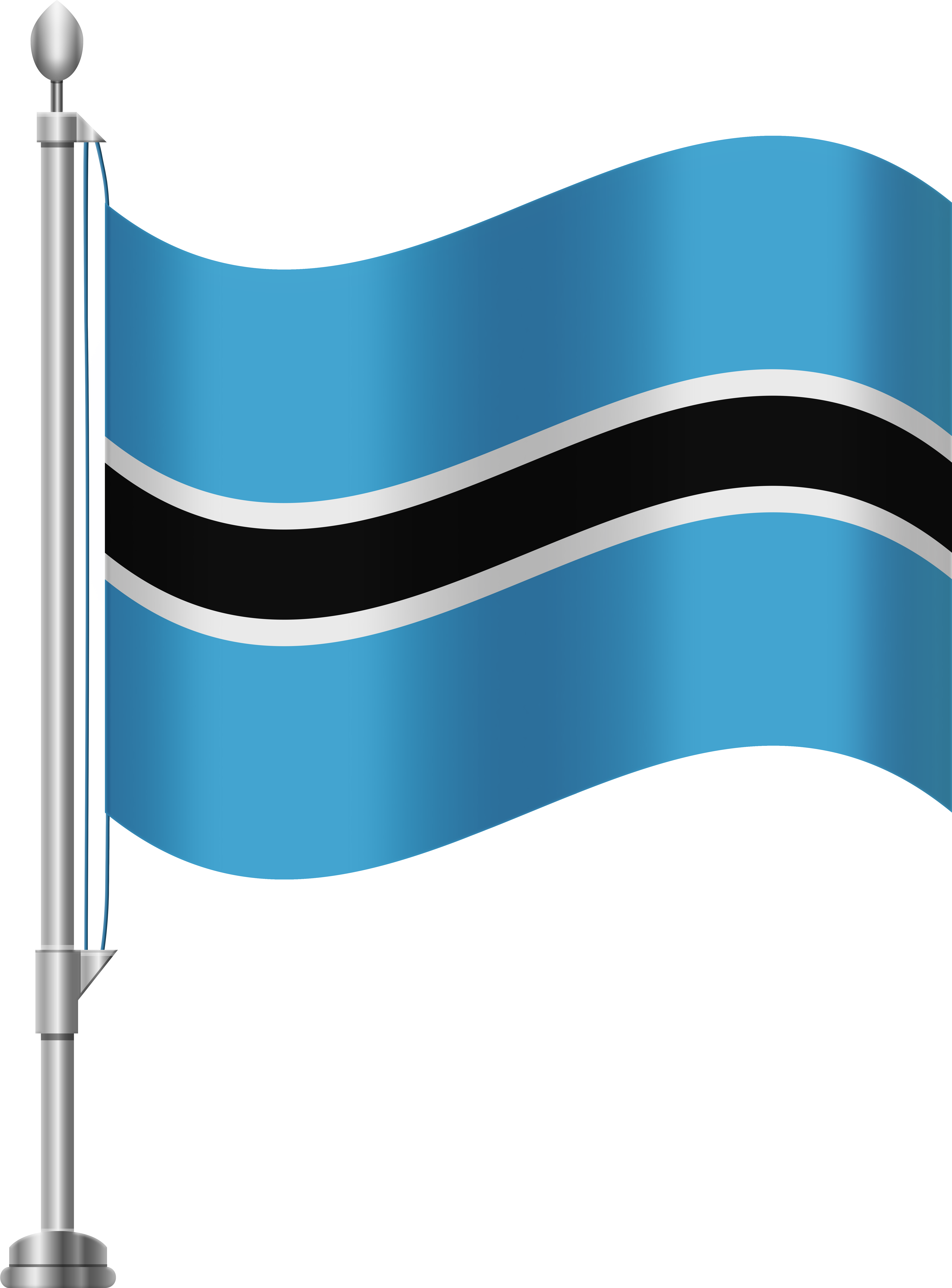 Botswana Flag Png Clip Art Transparent Png (6141x8000), Png Download