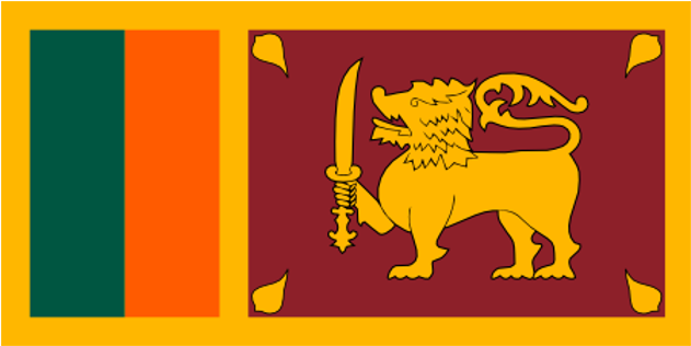 High Quality Sri Lanka Flag Clipart (1000x1000), Png Download