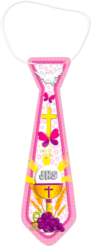 Corbata Primera Comunión Niña Paq X 8 - Child Clipart (1000x1000), Png Download