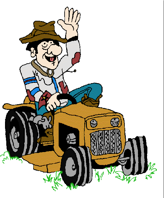 Tractor Clipart Images Cartoon Pictures - She Thinks My Tractor's Sexy Metal Novelty License - Png Download (532x628), Png Download