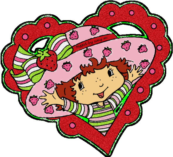 Strawberry Shortcake Clipart Free Clip Art Images - Strawberry Shortcake Animated Gif - Png Download (600x547), Png Download