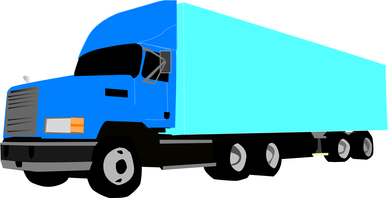Boat Trailer Cliparts 8, Buy Clip Art - Clipart 18 Wheeler Truck - Png Download (960x490), Png Download
