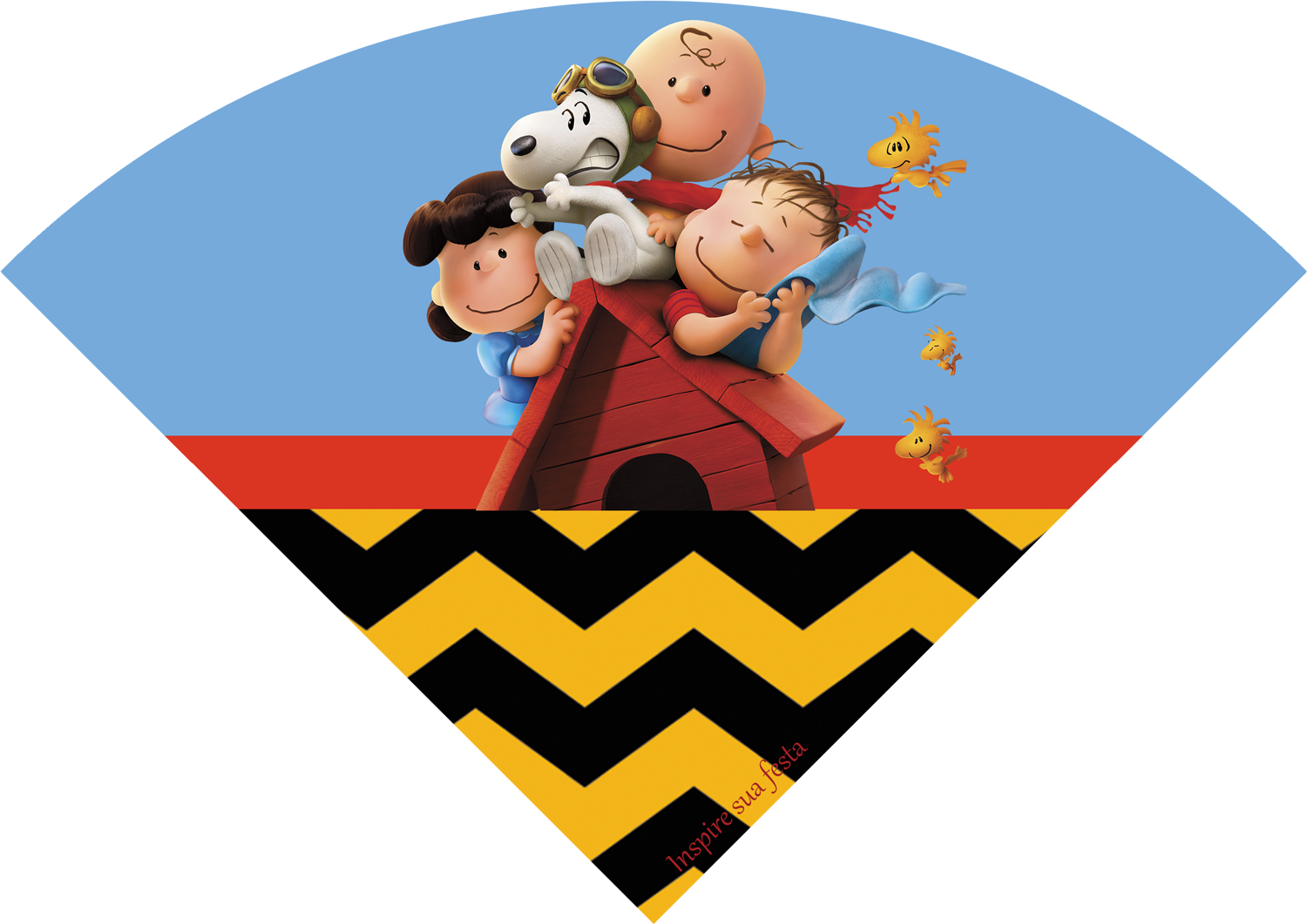 Snoopy Kit Festa Grátis Inspire Sua Festa ® - Peanuts, Der Film Dvd Clipart (1500x1061), Png Download