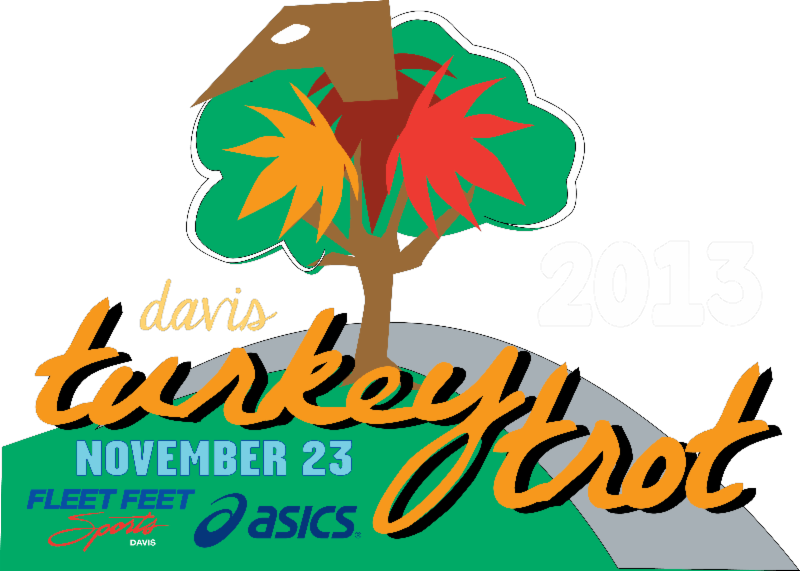 Greetings The Davis Turkey Trot - Asics Clipart (800x571), Png Download