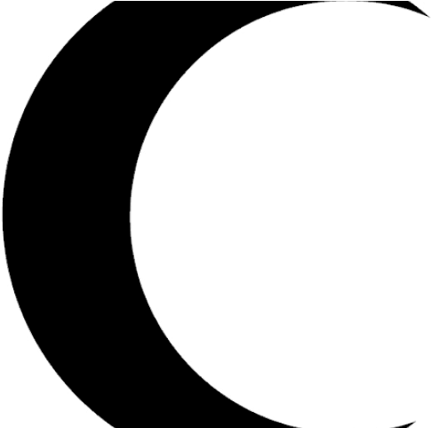 Crescent Clipart Object - Clip Art - Png Download (640x480), Png Download