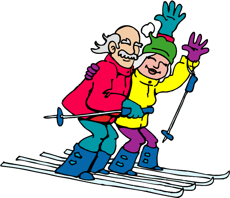 The Age Of Skiers - Snow Clipart (851x756), Png Download