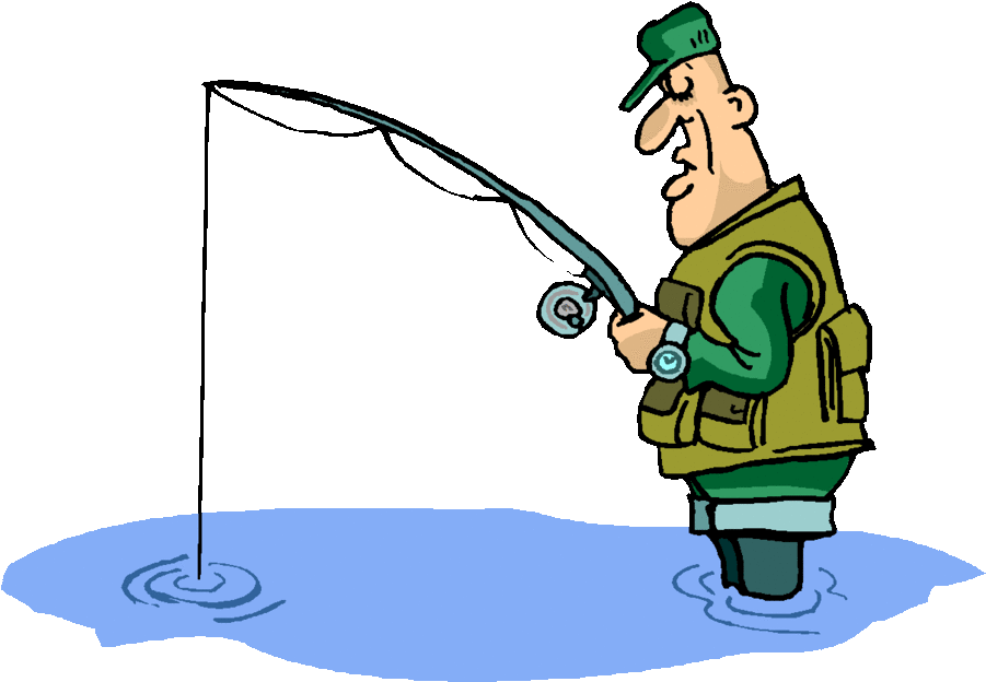 Fishing Clipart (900x640), Png Download