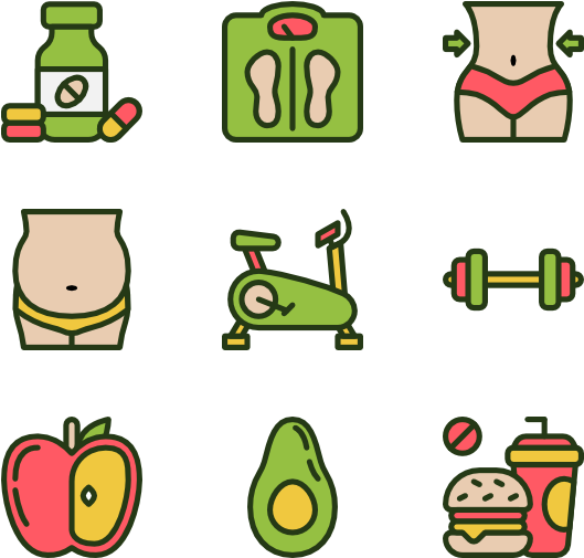 Diet - Icon Clipart (600x564), Png Download