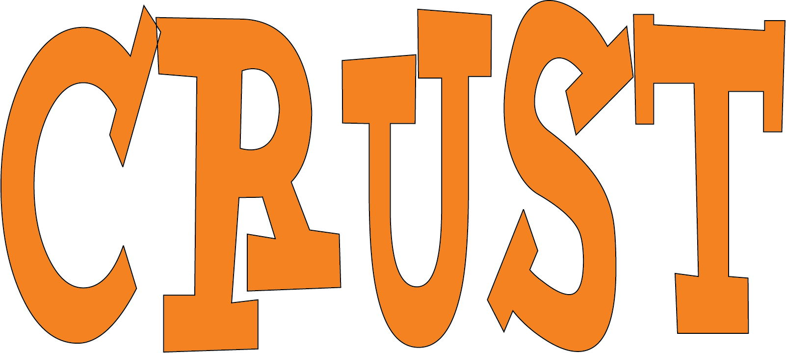 Superfamouscrackerthin - - Crust Pizza Chattanooga Clipart (1602x719), Png Download