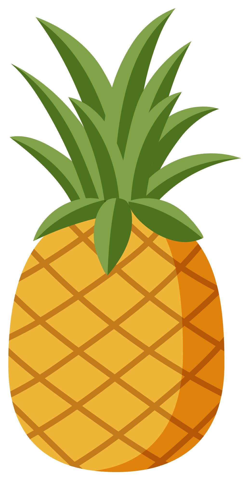 Hawaiian Pizza Clip Art Hand Painted Yellow - Eat Pinapple Pizza Meme - Png Download (1501x2222), Png Download