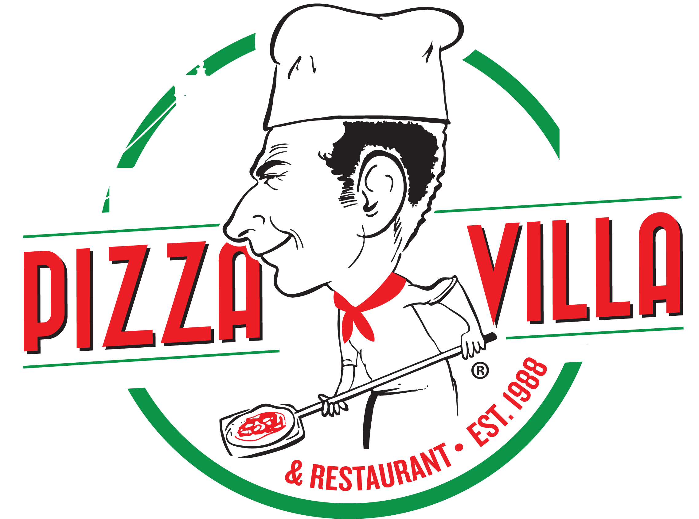 Pizza Villa Logo - Islam Clipart (2276x1693), Png Download