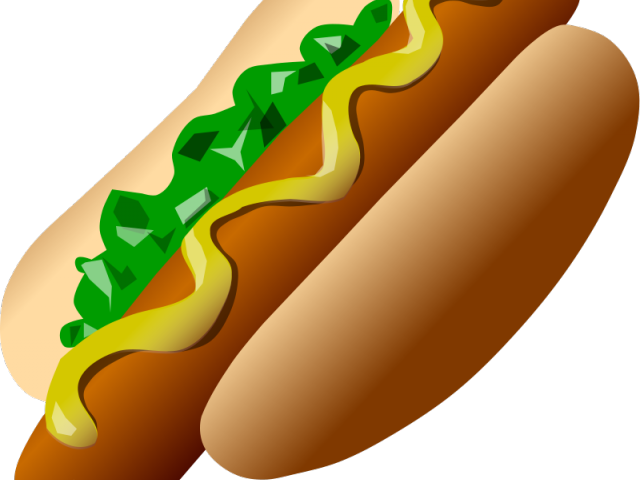 Hamburger Clipart Pizza Burger - Hot Dog Clip Art - Png Download (640x480), Png Download