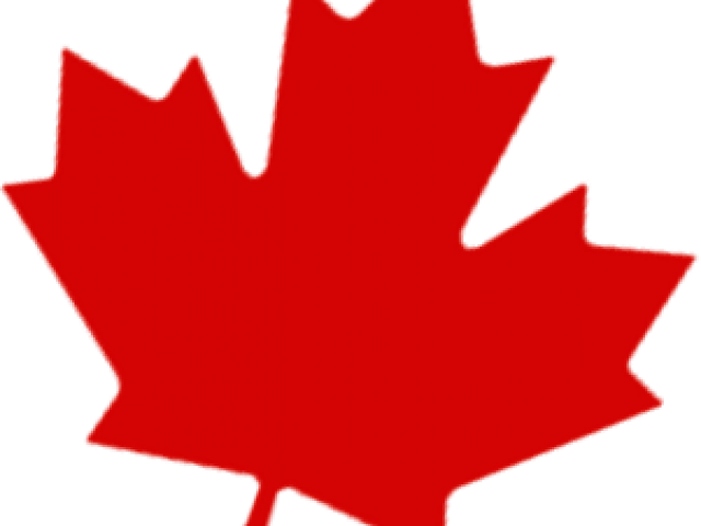 Canadian Maple Leaf Clipart - Png Download (640x480), Png Download