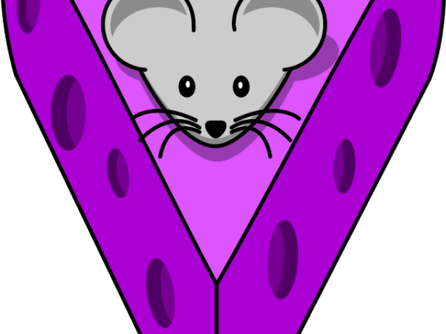 Mice Clipart Cheese - Cute Mice Coloring Pages - Png Download (640x480), Png Download