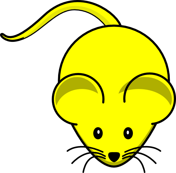 Cute Mice Coloring Pages Clipart (600x591), Png Download